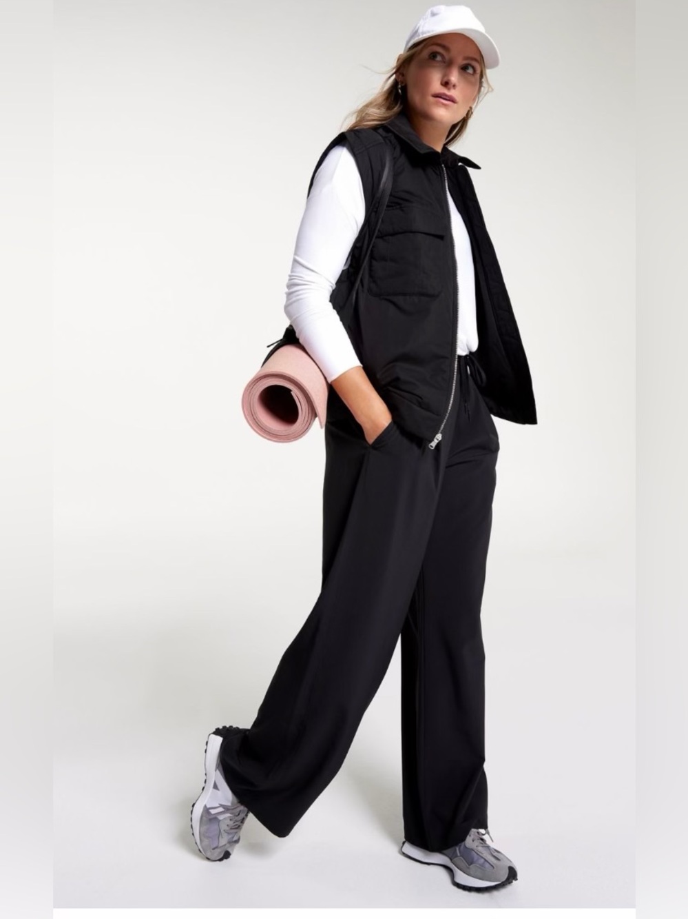 Calia Women's Black Track Pants & Joggers - M